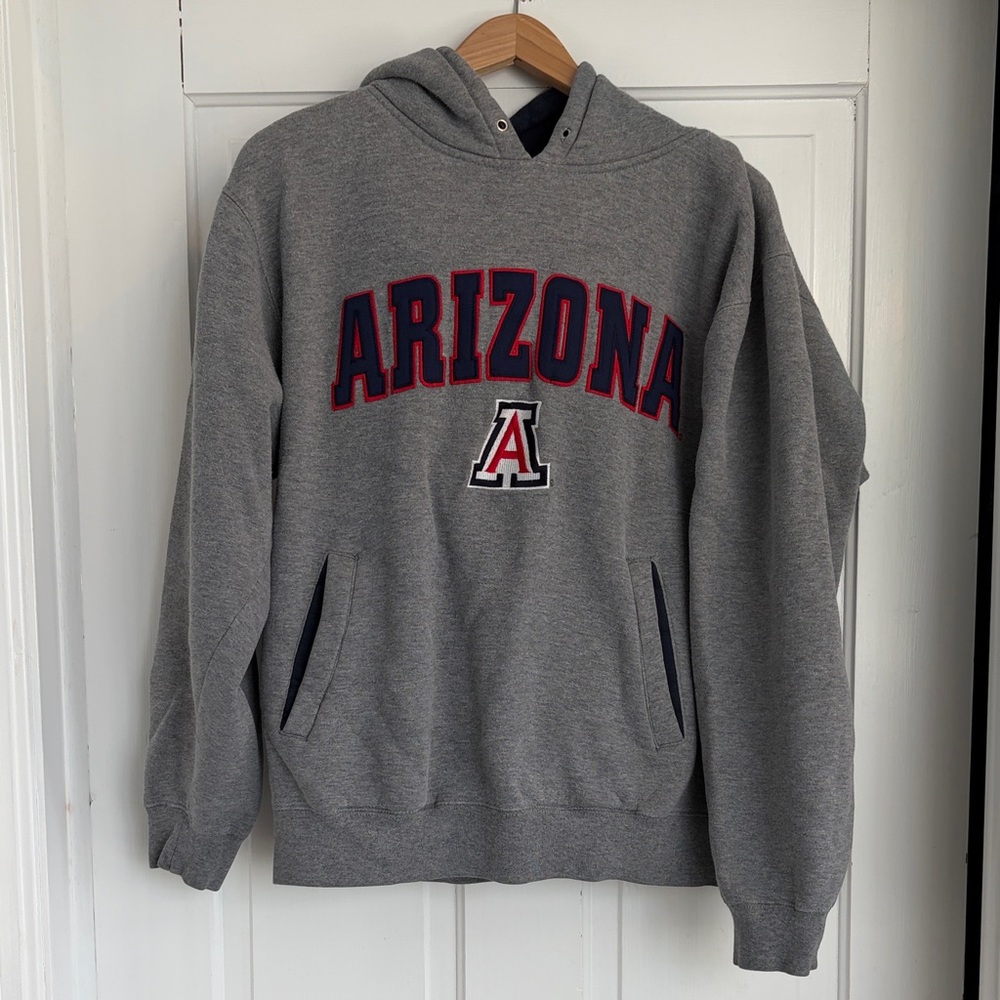 Champs Gray University of Arizona Wildcats Hoodie Size Medium